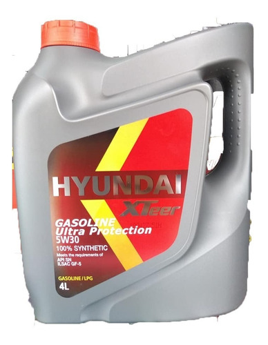 Aceite Hyundai 5w30 100% Sintetico
