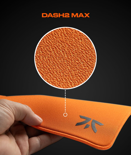 Almohadilla De Ratón De Juego Fnatic Max Dash2 L Pro, Superf