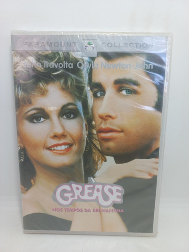 Dvd - Grease - Nos Tempos Da Brilhantina Lacrado