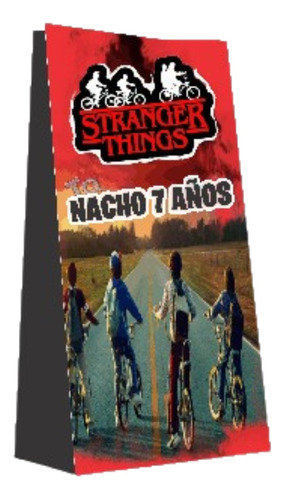 Bolsas Stranger Things Para Sorpresitas O Souvenirs Pack X10