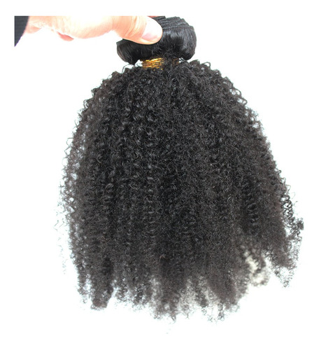 Zigzag Hair Afro Rizado Pelo Brasileo Virgen Paquetes Armadu