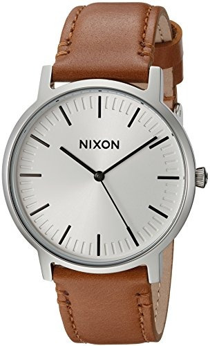 Nixon Porter A10572042-00. Cuero / Blanco Sunray Hombres S R