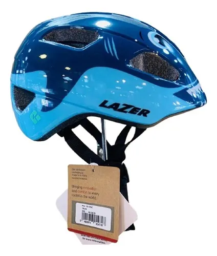 Casco Ciclismo Lazer Pnut Kineticore Ce-cpsc Shark Niños