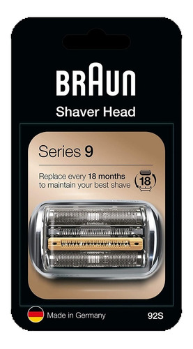 Braun 92s Series 9 Electric Shaver Replacement Foil And Cass
