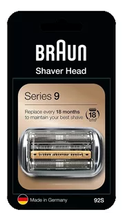 Braun 92s Series 9 Electric Shaver Replacement Foil And Cass