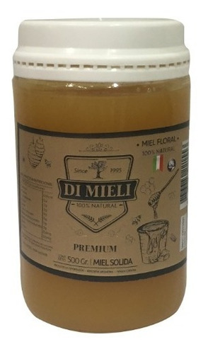 Imagen 1 de 6 de Miel Pura Solida Cordoba 5uni X 500 Grs
