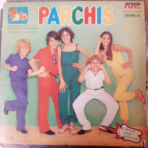 Vinilo Parchis Combate Galactico Juego Completo If1