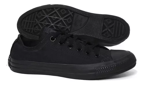 Tênis All Star Converse Cano Baixo Preto Original Ct0446