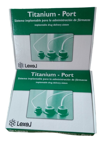 Catéter Implantable Adulto Sin Unitizar 7fr Titanium Port