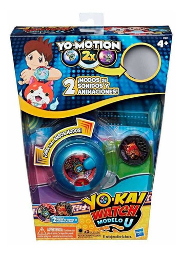 Reloj Yo Kai Watch Modelo U Original Incluye 2 Medallas