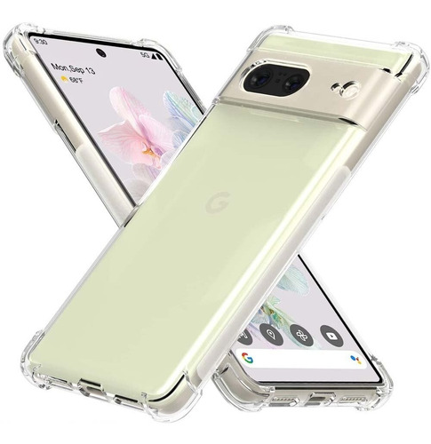 Case De Silicona Antigolpes Airbag Para Google Pixel 7 Pro