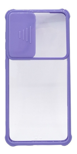 Carcasa Para Samsung S21 Plus Con Cámara Reforzada Color Violeta