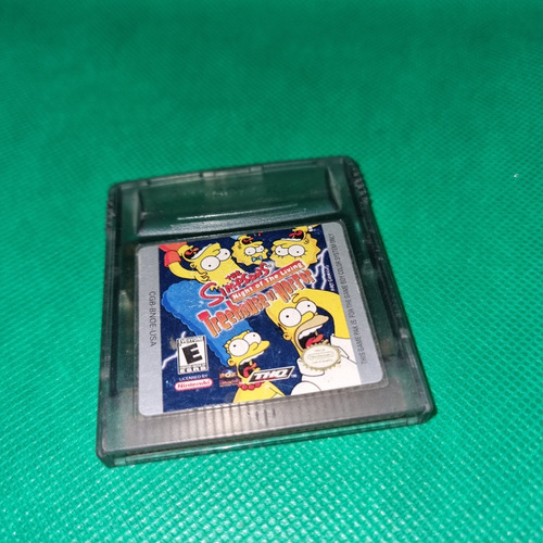 Gameboy Color The Simpsons Night Of The Living Treehouse 