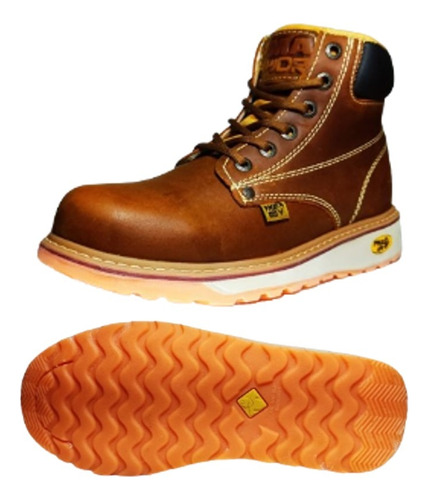 136 Pma Bota Industrial Sin Casquillo, Crazy Miel 