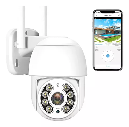 360° 1080P HD Camara De Seguridad WIFI Inalambrica Con Audio Para Casa  Exterior 