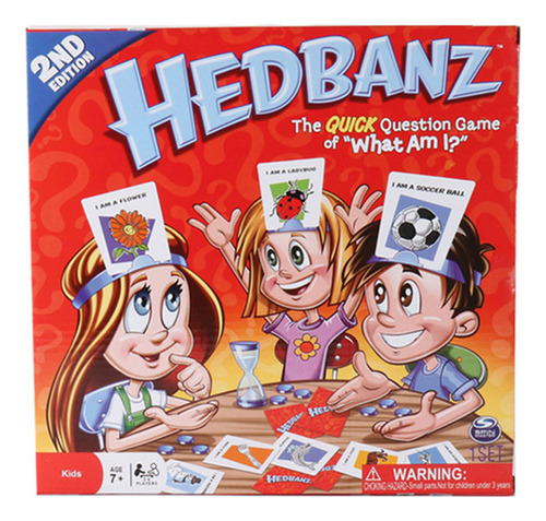 Segunda Edición De Hedbanz Game Of What Am I