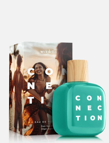 Eau De Toilette Femenina Connection De Violetta 95 Ml Verde