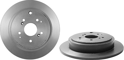 Par De Discos Sólidos Traseros Acura Mdx 2001-2006 Brembo