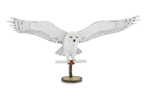Metal Serie Harry Potter Hedwig Kit Modelo Metal Fascinacion