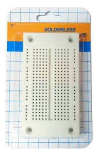 Protoboard 400 Puntos 85 X 55 X 10mm Prueba Circuitos