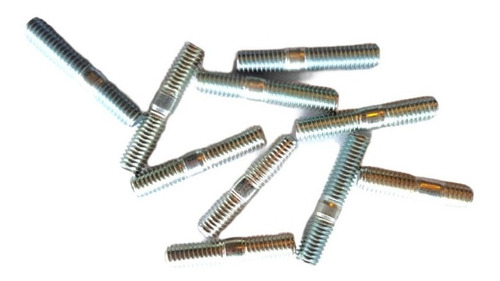 Esparrago Tornillo Escape Motos X 10 U. 6mm X 1mm Motomil