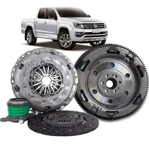 Volante Motor Bimassa Bi-massa + Kit Embreagem Amarok Luk