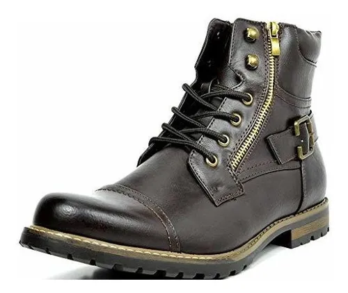 Botas militares mujer cafes sale