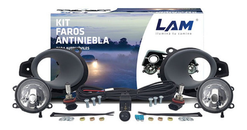 Kit Conjunto Faros Antiniebla Peugeot 207 Soporte 2014 2015