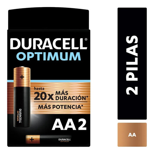 Duracell Optimum Aa X 2