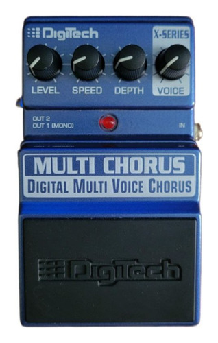 Pedal De Guitarra Digitech Xmc Multi Voice Chorus 16 Efectos