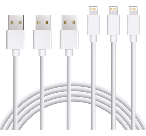 Atill - Cable De Carga Para iPhone XS Max Xr X 8 8 Plus, 7 7