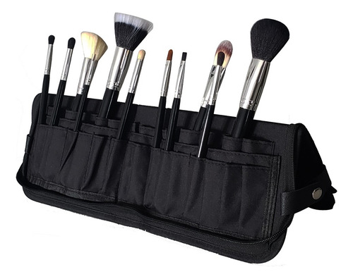 Estuche Para Brochas Plegable Con Cierre De Viaje (vacĂo)