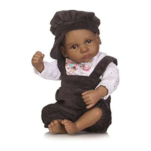 Terabithia Mini 10inch 26cm Negro Alive Reborn Baby Dolls Si