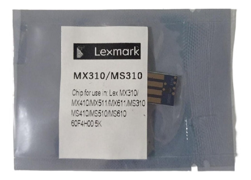 Chip Toner Lexmark Mx310 Mx410 Ms310 Ms410 Mx511 Mx611