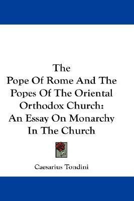 Libro The Pope Of Rome And The Popes Of The Oriental Orth...