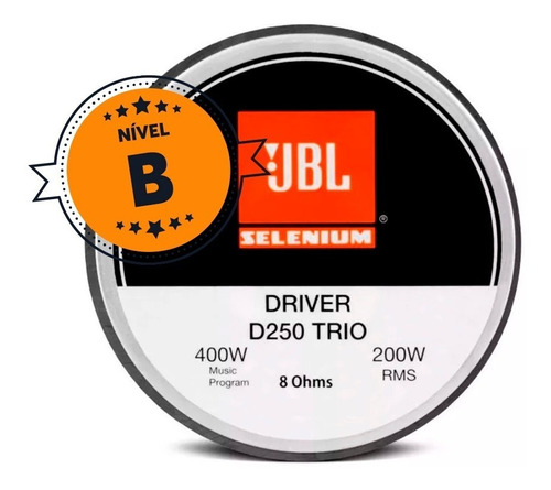 Drive Selenium Jbl D250 Trio 200w Rms 8 Ohms Promo! Outlet!