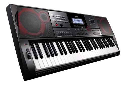 Imagen 3 de 5 de Teclado musical Casio Alta Gama CT-X3000 61 teclas Negro