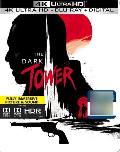The Dark Tower 4k Steelbook Blu Ray Película Con Detalle