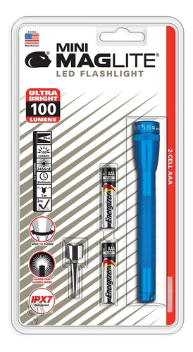 Mini Linterna Led Maglite, De 2 Pilas Aaa