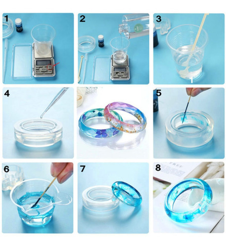 Imagem 8 de 10 de Molde Resina Jóias De Silicone Epóxi Fundição 277pcs