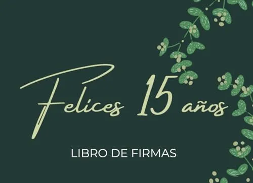 comprar Felices 15 Anos. Libro De Firmas: Un Recuerdo Inolvidable: U