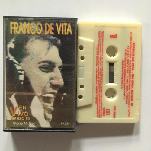 Franco De Vita Cassette Nac.