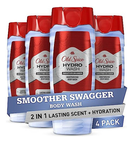 Gel De Baño Old Spice Hydro Body Wash Para Hombres, Aroma Má