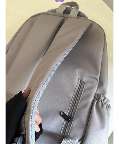 Mochila Para Portátil Anime Sanrio Pochacco Para Mujer, Kawa Color Gris
