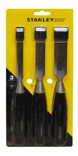 Juego De 3 Formones 12'' 3/4'' 1'' Stanley 16-125la