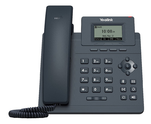 Telefono Ip Yealink T30 1 Linea Sip Lcd Voz Hd Fuente Poe 