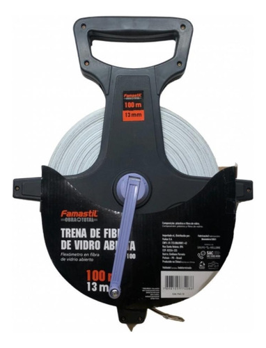 Trena Longa Fibra Vidro 100 Metros X 13mm Foxlux F43.12