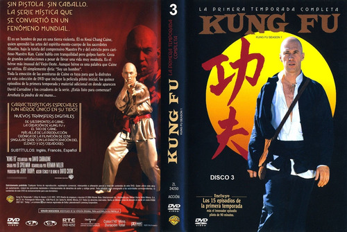Kung Fu - David Carradien . Temp. 1 Completa (6 Dvds)