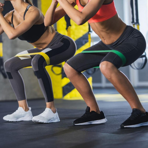 Kit 5 Faixa Elástica Super Mini Band Para Treino Exercícios