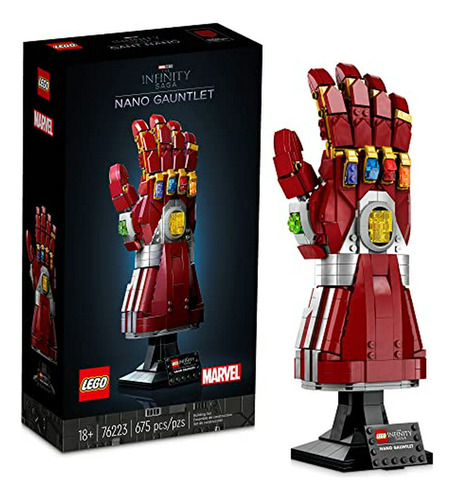 Set  Marvel Con Guantelete Nano Compatible Con Marvel.